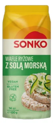Obrázok produktu pre Sonko slané ryžové oblátky, 130 g