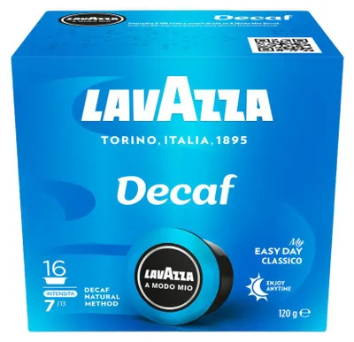 Produktbild von Lavazza A Modo Mio Cremosamente dek, Kaffeekapsel, A Modo Mio, 120 g, 16 Stück(e), 100 mm, 80 mm