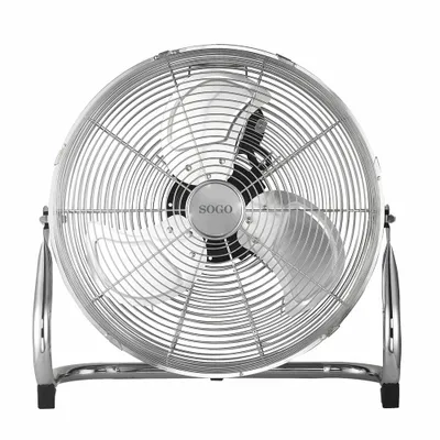 Image de Ventilateur de sol industriel à haut rendement et grand débit, inclinaison réglable, 90 W