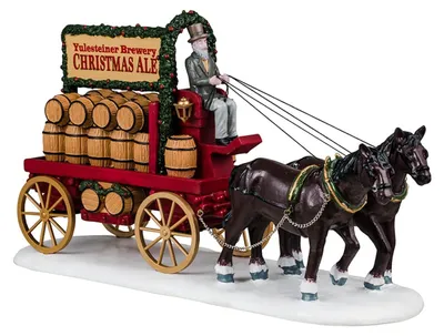 Productafbeelding van Christmas Ale Delivery 11x28x16 cm Kersthuisje LEMAX