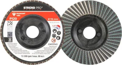 Produktbild von Scheibe Strend Pro, 115 x 22 mm, Schleif, P120
