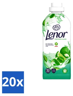 Produktbild von 20 x Lenor Freshness Guard Weichspüler - 800 ml - Vorteilspackung - 20 Stücke