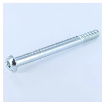 Produktbild von Metallschrauben Flachrundschraube mit Innensechskant M10x110 Mit Gewinde 25 Klasse 8.8 Schraubenschlüssel 6 Verzinkt