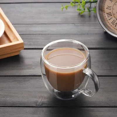 Immagine prodotto di Set da caffè in vetro –  – Set da caffè in vetro composto da 4 pezzi