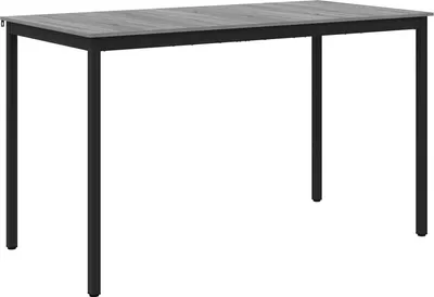 Image de vidaXL Table haute en bois composite
