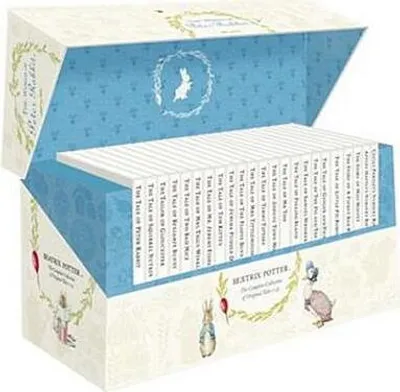 Produktbild von The World of Peter Rabbit - The Complete Collection of Original Tales 1-23 White Jackets
