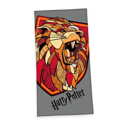 Obrázok produktu pre Herding Harry Potter velúrový uterák Nebelvír 70 x 140 cm