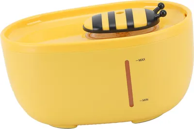 Productafbeelding van Waterfontein voor huisdieren, stil, met automatische circulatie en filter, geschikte water- en voedingsdispenser voor katten en honden van klein en middelgroot formaat, 2 liter, merk Biene
