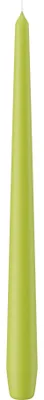 Produktbild von Spitzkerzen Apfelgrün 300 x Ø 25 mm, 12 Stück