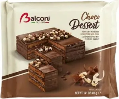Produktbild von Choco Dessert Schokoladenkuchen 400g - Balconi