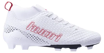 Image de Huari - Chaussures de football pour enfants PP14997 (30 EU) (Blanc/Rouge)