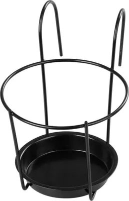 Produktbild von Halter BUMETA Extra strong, Aufhänger, Metall, für Blumentopf, für Geländer, mit Unterlage, 15 cm