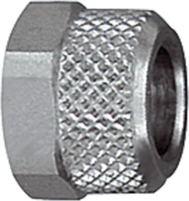 Produktbild von Riegler Überwurfmutter, M10x1,0, für Schlauch 6/4 mm, SW 12, MS vern.