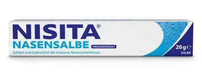 Produktbild von Nisita Nasensalbe zur intensiven Pflege und Befeuchtung der Nasenschleimhaut 20 g