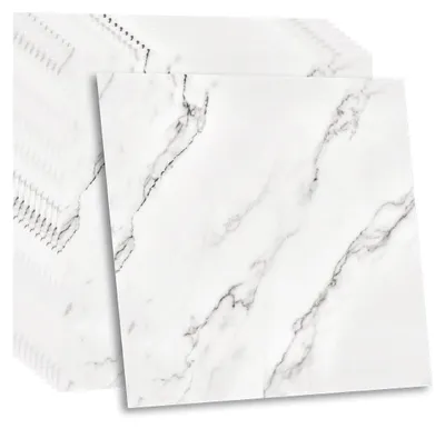Productafbeelding van Solidchoice - Marmeren Plakkegels 30 x 30 cm, 24 Stuks Zelfklevende Wandtegels