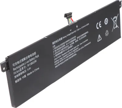 Produktbild von Akku passend für Xiaomi Mi Notebook Air 13.3 2018, Li-Polymer, 7,6V, 5130mAh, 39Wh