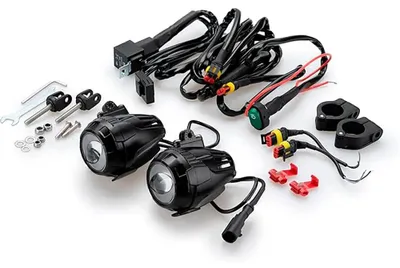Zdjęcie produktu dla PUIG 21786N Dodatkowe reflektory Beam 3.0 pasują do HONDA CB500X Czarny