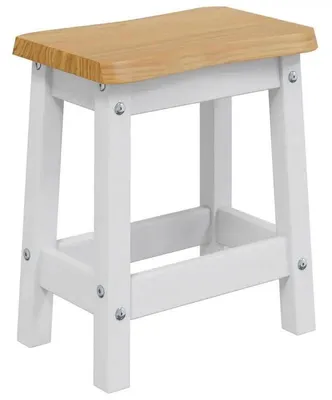 Image de Ensemble de 2 tabourets de bar - Tabourets de bar modernes - Acier inoxydable - 40 x 29 x 45,5 cm - Montage facile - Jaune