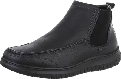 Produktbild von Ital-Design Herren Boots Leicht gefüttert Lederoptik  88491746 Schwarz Gr.  42