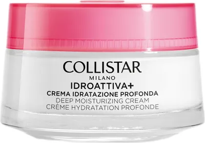 Zdjęcie produktu dla Collistar Idroattiva+ Crema Idratazione Profonda, Krem na dzień, Kobiety, Skóra uniwersalna, Twarz, Nawilżający, 50 ml