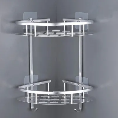Produktbild von Aluminium-Duschablage ohne Bohren für das Badezimmer