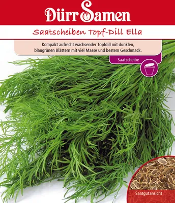 Produktbild von Topfdill Ella | Saatscheiben von Dürr Samen