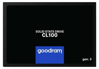 Zdjęcie produktu dla Goodram CL100 gen.3, 480 GB, 2.5", 540 MB/s, 6 Gbit/s