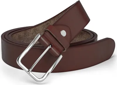 Produktbild von Herren Leder Gürtel aus Italien – Stilvoll & Langlebig 30612 Dark Brown 110 cm