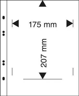 Produktbild von Lindner MU1392 Multi collect-Blatt für verblisterte Kursmünzen-Sätze