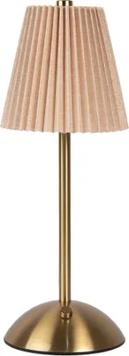 Immagine prodotto di Lampada da tavolo Clayre & Eef Ø 12x30 cm Metallo beige