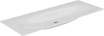 Immagine prodotto di Lavabo in Vetroceramica Keuco Edition 11 1405 x 538 mm senza foro per rubinetto - bianco - 31160311400