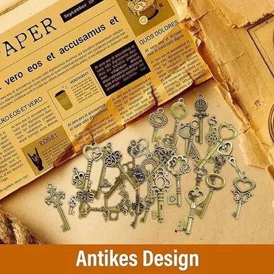 Produktbild von Antike Schlüsselhängesatz 40 Stück