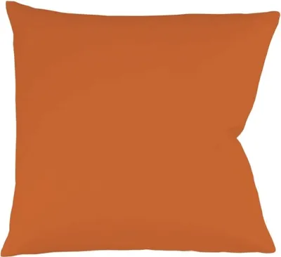 Produktbild von sleepling – Satin Kissenbezug, 100% seidig weiche Baumwolle, 40x40 cm, terra