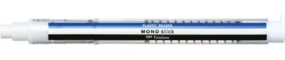 Obrázok produktu pre TOMBOW EH-KM01 Gumová ceruzka Tombow „MONO Stick“, modrá/biela/čierna