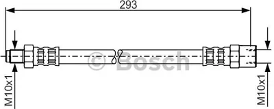 Produktbild von Bosch Bremsschlauch  1 987 481 160