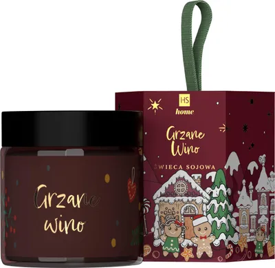 Obrázok produktu pre HiSkin Sójová sviečka na víno v hrnčeku, 100 g