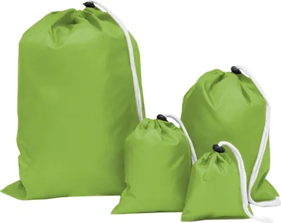 Produktbild von 4er Set Aufbewahrungstasche, Camping Reisetasche in versch. Größen, grün