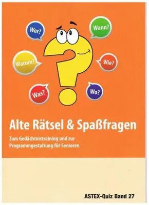 Obrázok produktu pre Alte Rätsel & Spaßfragen