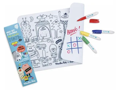 Immagine prodotto di Super Petit Mini set da colorare - gli Schmouks