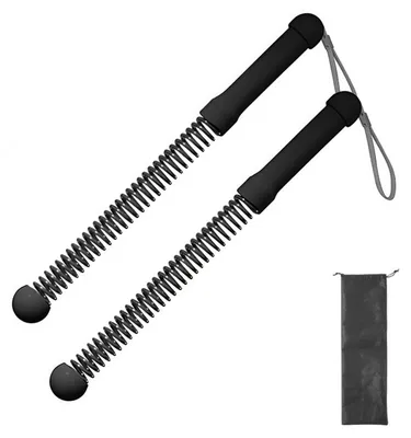 Produktbild von 1 Paar seillose Battle Ropes für Männer und Frauen, Armtrainer, Cardio-Muskelkrafttraining, kabelloses Trainingsseil, Heimfitnessgerät D