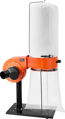 Immagine prodotto di Sistema di aspirazione VEVOR, sistema di aspirazione trucioli da 2,5 micron da 1359,21 m³/h, sistema di raccolta della segatura da 1 HP con sacco di raccolta polveri da 60 L, sacco filtrante e rulli, depolveratore per la lavorazione del legno