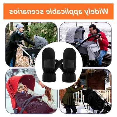 Produktbild von Handschuhe für Kinderwagen - Isolierte Fäustlinge für den Winter