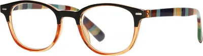Image de Lunettes de lecture Spectrum transparentes orange 3,50