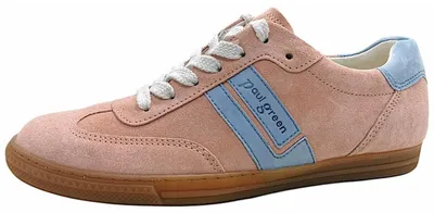 Image de Chaussures de sport pour femmes Paul Green, lacets, style décontracté, couleur rose