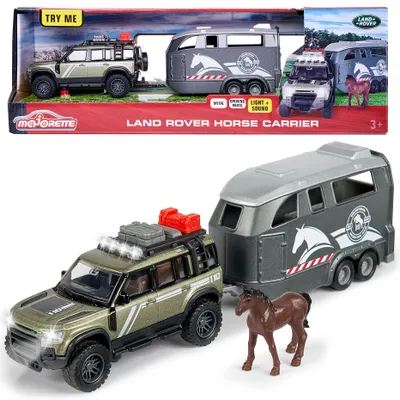 Zdjęcie produktu dla Majorette Land Rover zestaw dokeja 25cm