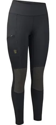 Productafbeelding van Deerhunter Lady Tights met versteviging, damesmodel (zwart), maat 38