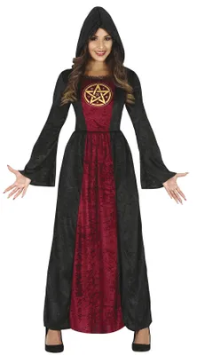 Produktbild von Teufel-Priesterin rot schwarz 42-44