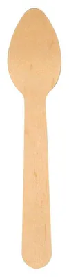 Produktbild von Kaffeelöffel, 11 cm, Holz   | Packung (100 Stück)