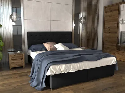 Obrázek produktu pro Postel LEO 120x200 černá
