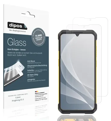 Zdjęcie produktu dla 2x dipos GlassAR Cubot KingKong ES 5